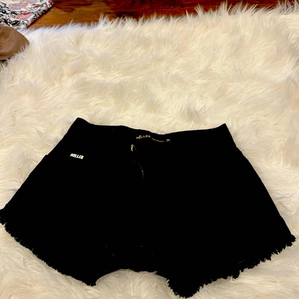 Miller black Jean shorts
